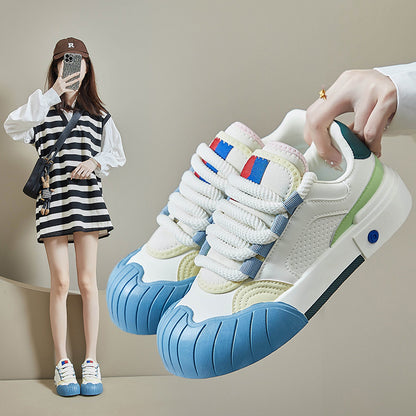 2025 Spring New Korean INS Women's Platform Sneakers