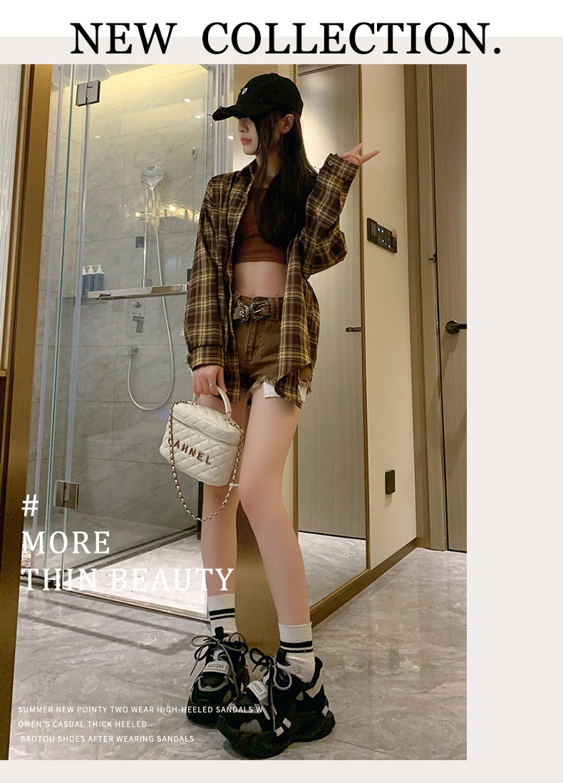 Trendy Dad Sneakers - Multi - Strap & Chunky Sole