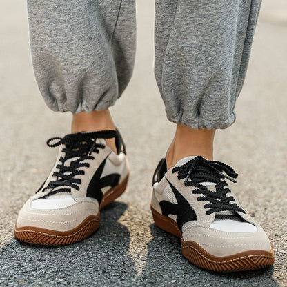 Spring Summer New Breathable Soft Sole Lightweight Mesh Solid Color Trendy Versatile Men's Shoes White Sneakers Sports