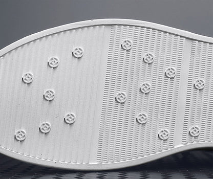 Men's Leather Low - Top Sneakers - Casual Lace - Up Fashion Shoes