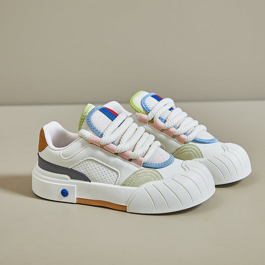 2025 Spring New Korean INS Women's Platform Sneakers