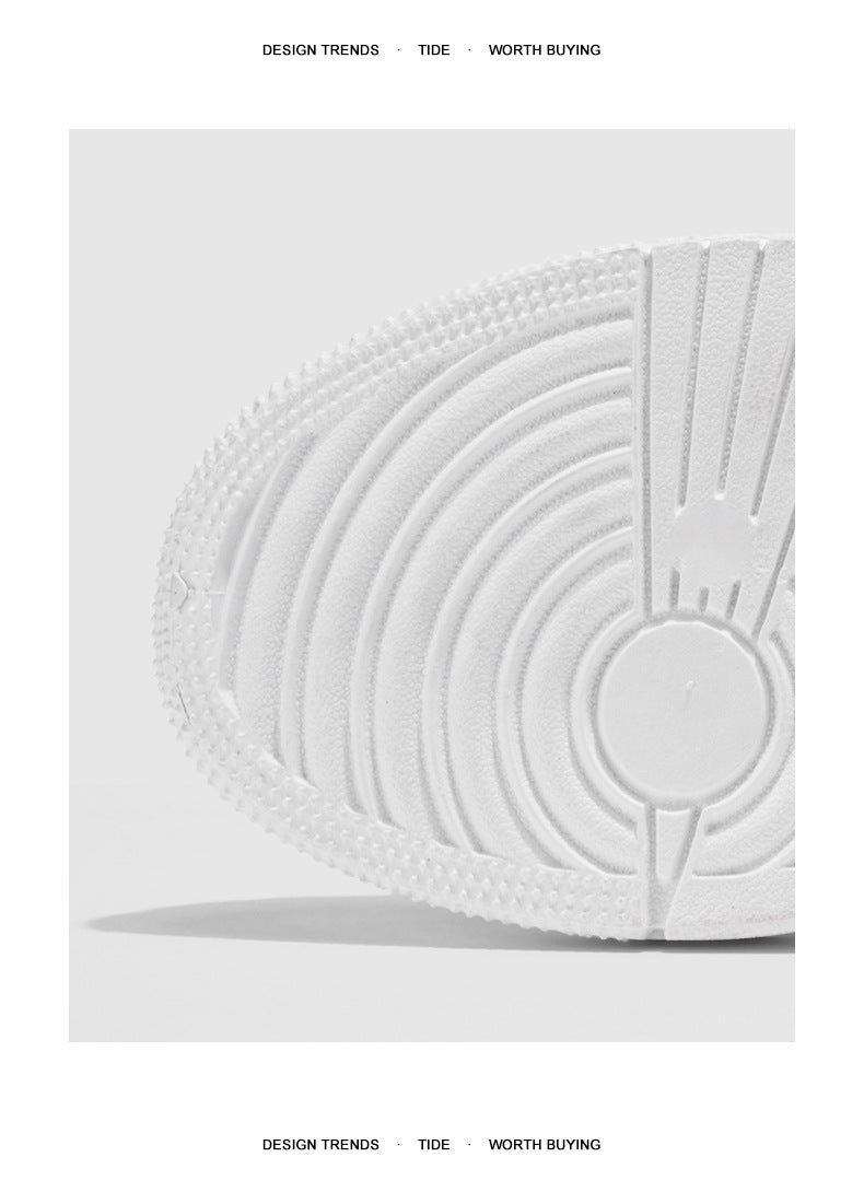 Men's Fashion Low-Top Sneakers - Colorblock Casual Shoes for Men | White Gray & Black White Styles