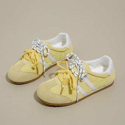 Retro - Style Colorful Sneakers - Casual Low - Top Sports Shoes